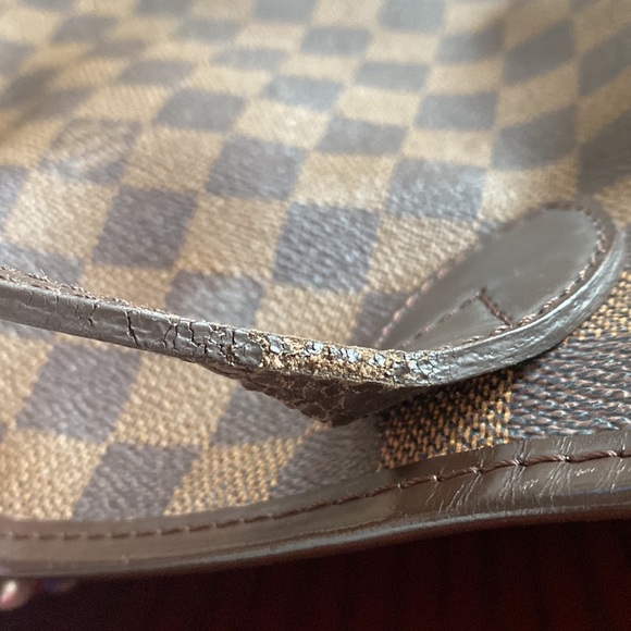 Louis Vuitton neverfull MM Damier ebene red interior sold out online - Picture 10 of 12